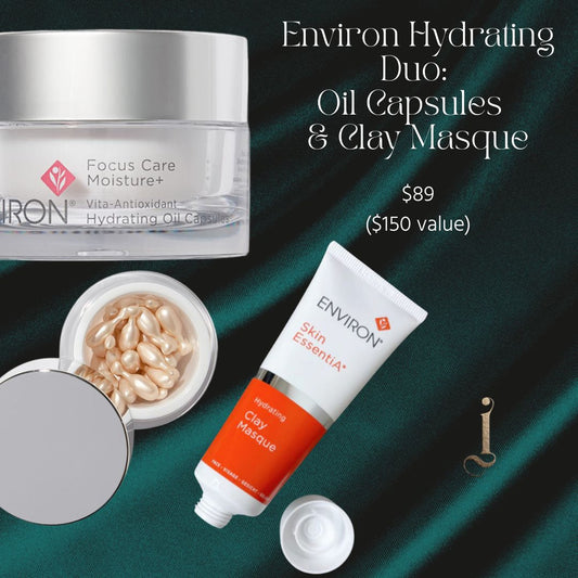 Environ Hydrating Duo: Oil Capsules & Clay Masque