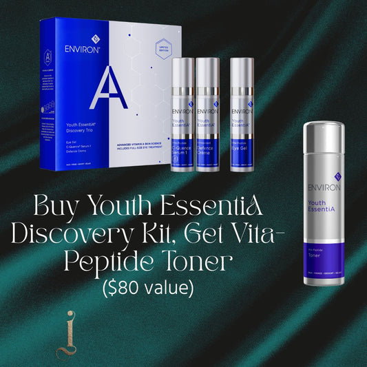 Youth EssentiA Discovery Kit + Vita-Peptide Toner